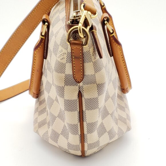 Louis Vuitton Riviera PM Beige Damier Azur Shoulder Bag 588-102425 - Picture 3 of 16